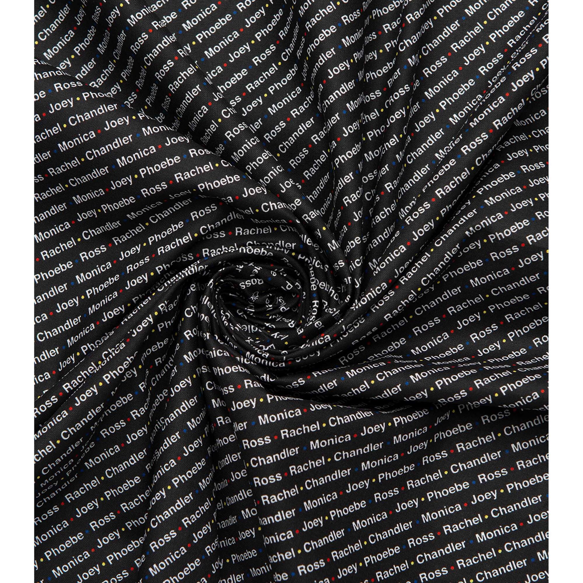 Friends Roll Call Precut Cotton Fabric